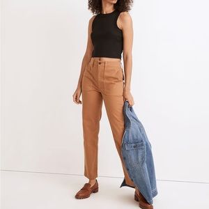Madewell perfect vintage straight workwear pant